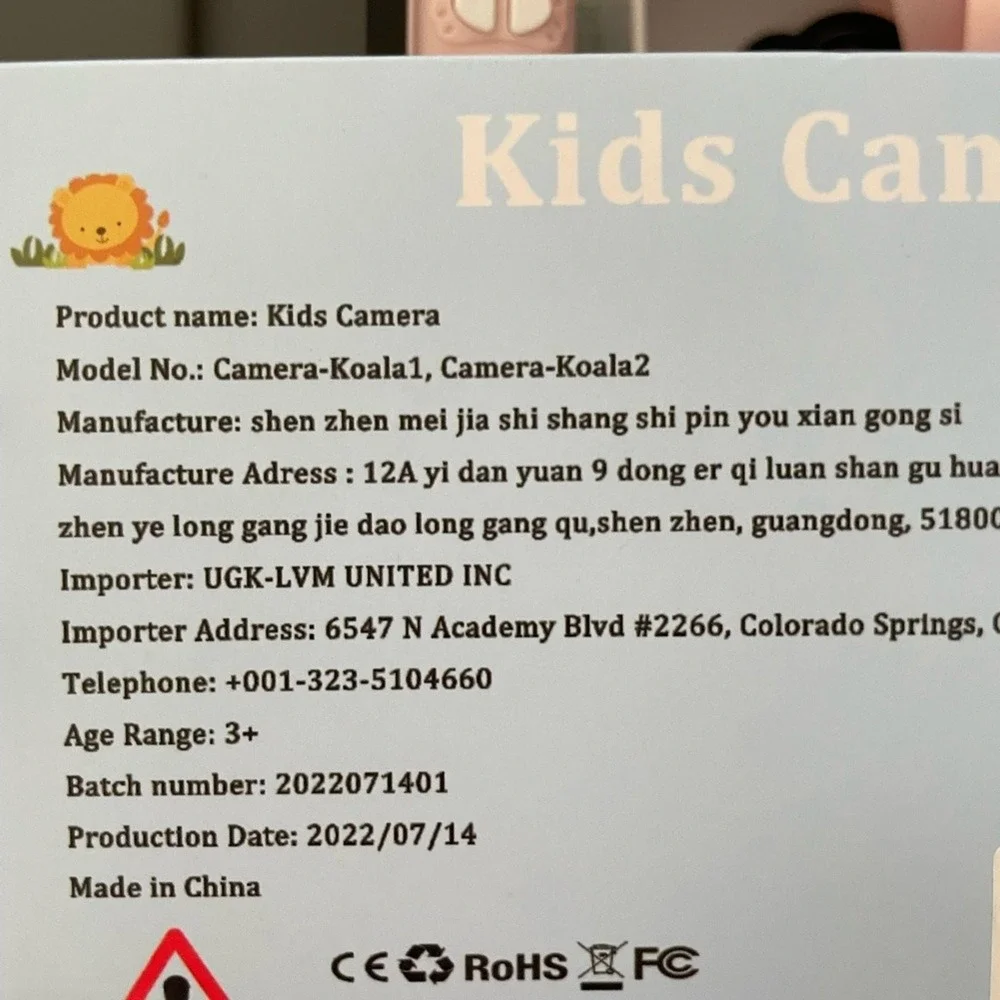 Megachic kids koala Real Digital camera Toy Gift Birthday Easter Creative Arts
